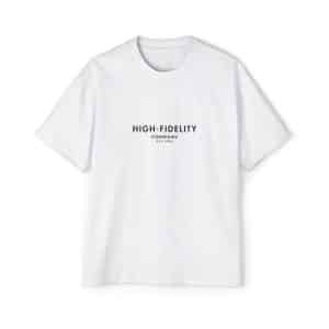 High Fidelity Oversized Tee 🎤✨