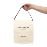 Canvas lunch bag with strap   high fidelity co