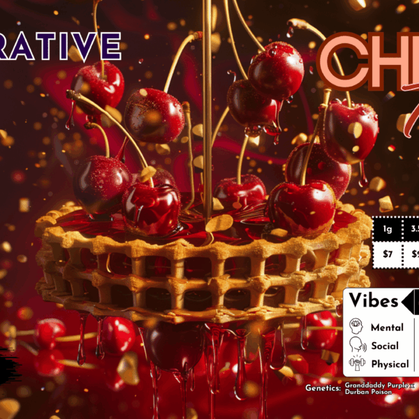 "Cherry Pie" (Restorative Indica) THCa Flower Bulk