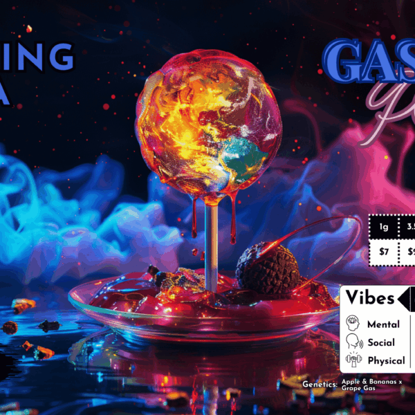 "Gastro Pop" (Relaxing Indica) THCa Flower Bulk