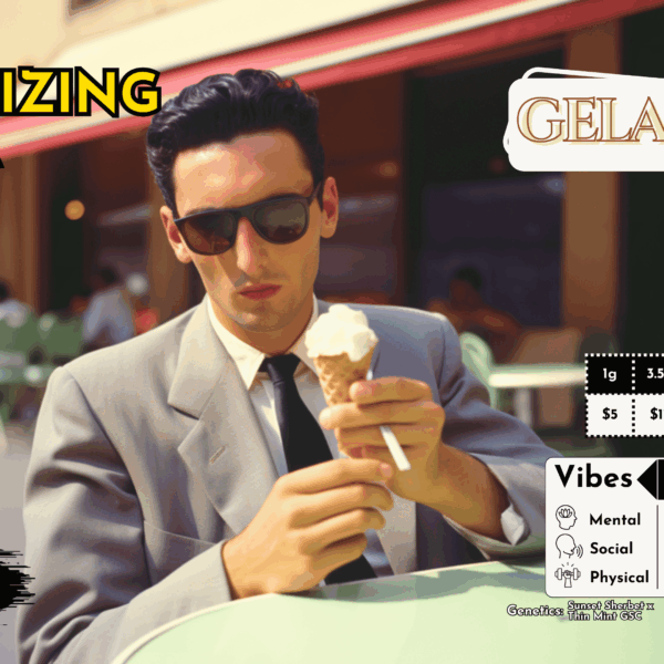 "Gelato 41" (Energizing Sativa) THCa Flower Bulk