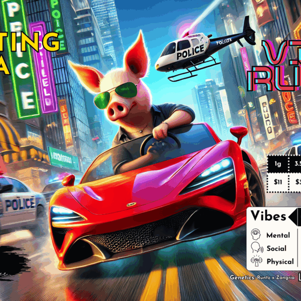 “Vice Runtz" (Uplifting Sativa) THCa Flower Bulk