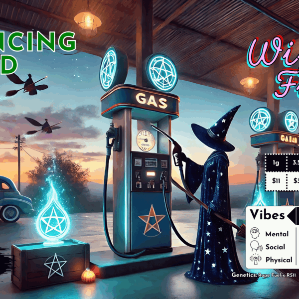 "Wizard Fuel" (Balancing Hybrid) THCa Flower Bulk