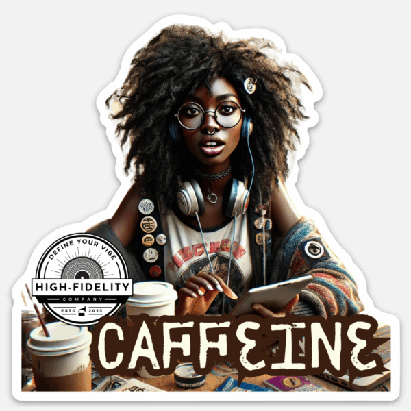 Caffeine Sticker