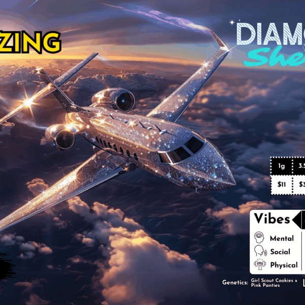 "Sherb BX" (Energizing Sativa) Lo.Fi.Co THCa Snow Cap Flower Bulk