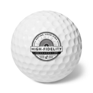 High-Fidelity Golf Balls (6pcs)