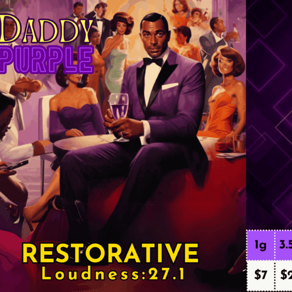 "Granddaddy Purple" (Restorative Indica) THCa Flower Bulk