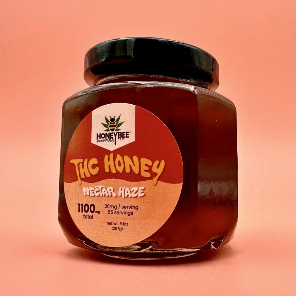 Delta 9 Honey Jar 6oz - 1100mg THC edible