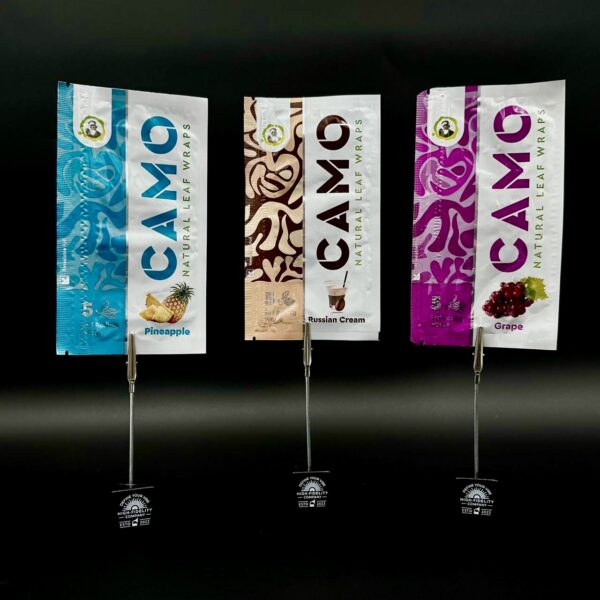 Camo Natural Leaf Wraps 5ct