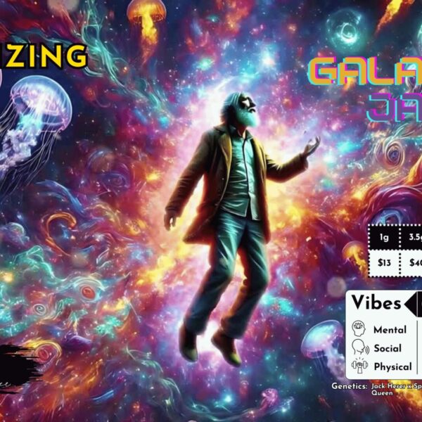 "Galactic Jack" (Energizing Sativa) THCa Flower Bulk