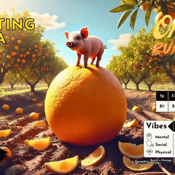 “Orange Runtz" THCa Flower Bulk