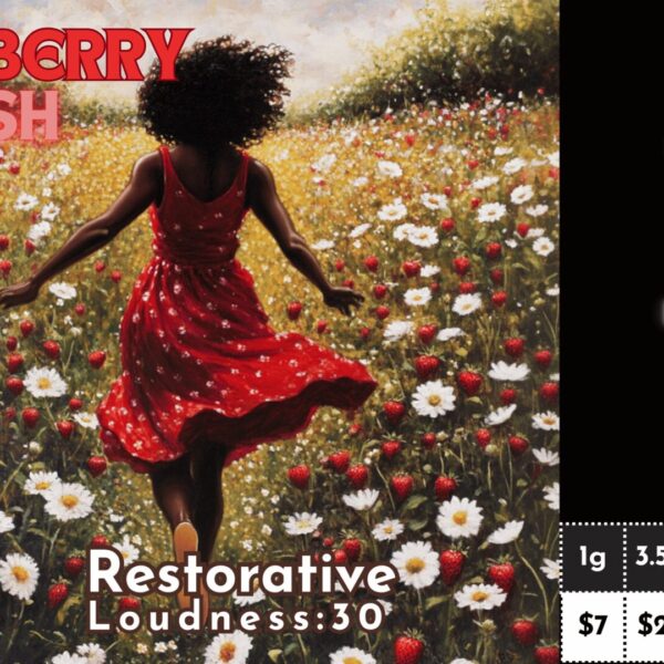 "Strawberry Kush" (Restorative Indica) THCa Flower Bulk