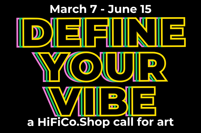 Logo for Define Your Vibe: A HiFiCo.Shop Art Contest