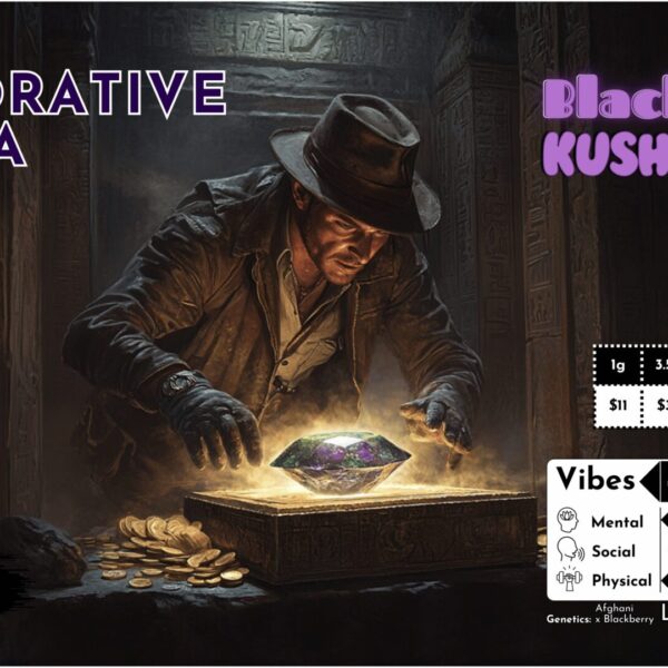 "Blackberry Kush" THCa Flower