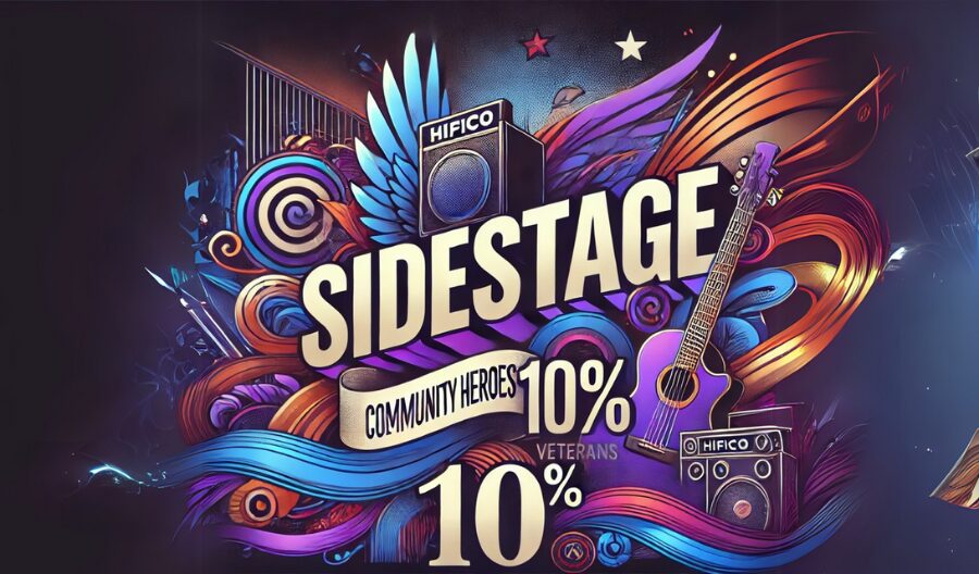 Sidestage for community heroes enjoy 10 off