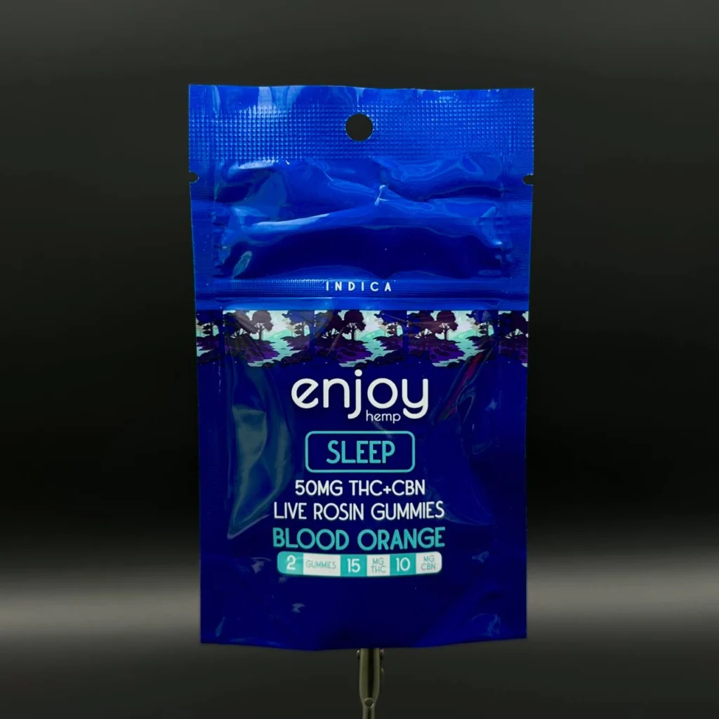 Deep Sleep Grab 'n' Go Delta 9 Gummies - 15mg, Indica (2ct) THC edible
