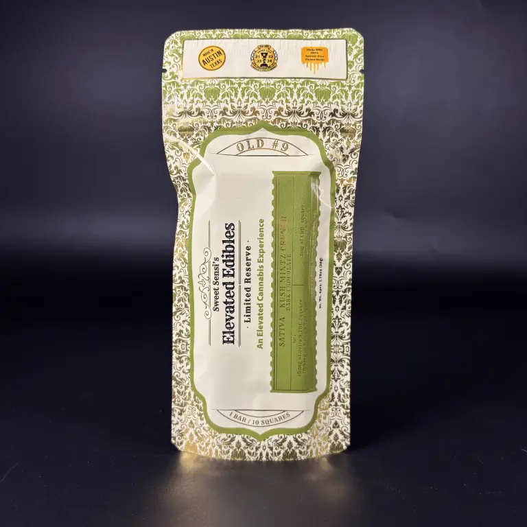 Kush Mintz Crunch Elevated Chocolate Bar 1ct (150mg/ea.) (Sativa) THC chocolate