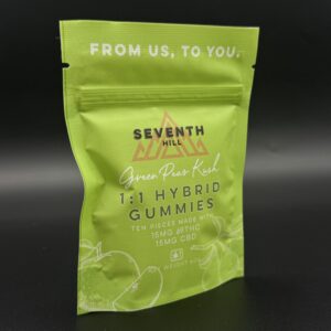Green pear kush gummies 10ct 30mgea hybrid   high fidelity co