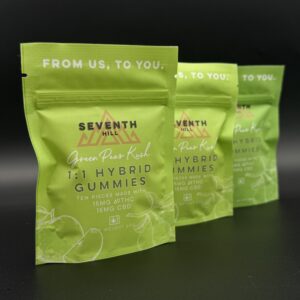 Green pear kush gummies 10ct 30mgea hybrid   high fidelity co