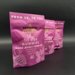 Raspberry gummies 10ct 30mgea indica   high fidelity co