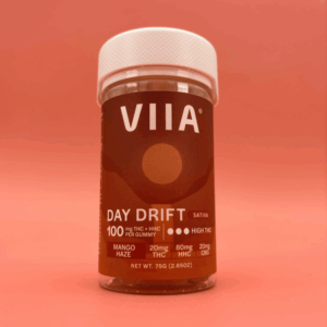 mango haze day drift gummies 10ct 100mgea  sativa   high fidelity co