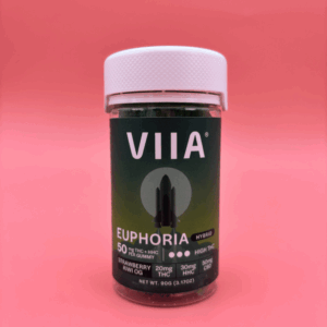 "Strawberry Kiwi OG" Euphoria Gummies 12ct (70mg/Ea.) (Hybrid)