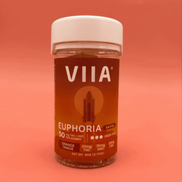 "Orange Tangie" Euphoria Gummies 12ct (70mg/Ea.) (Sativa)