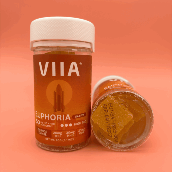 "Orange Tangie" Euphoria Gummies 12ct (70mg/Ea.) (Sativa)