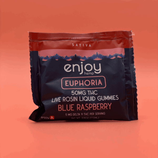 Live Rosin Grab 'n' Go Liquid Gummies 1ct (50mg/Ea.) (Blue Raspberry Sativa)