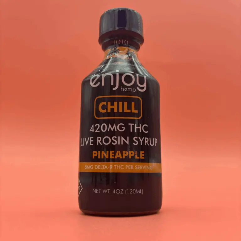 Live Rosin Syrup 4oz (420/Ea.) (Pineapple Indica) THC drink