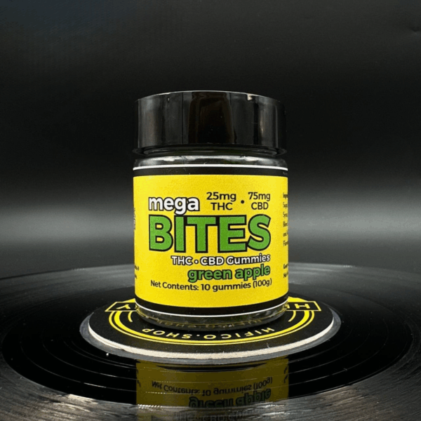 Green Apple Mega Bites Jar