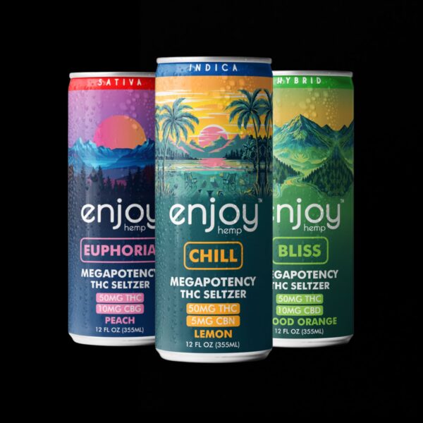 Lemon Megapotency THC Seltzer (50mg/Ea.)(Indica)