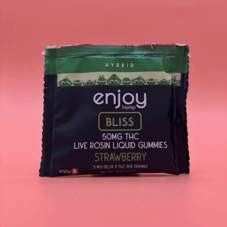 Live Rosin Grab 'n' Go Liquid Gummies 1ct (50mg/Ea.) (Strawberry Hybrid) THC gummies