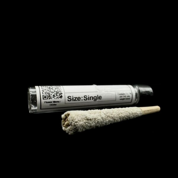 "Tropical Thunder" Snow Cap (65%+) THCa Preroll (Sativa) 1.5 Grams