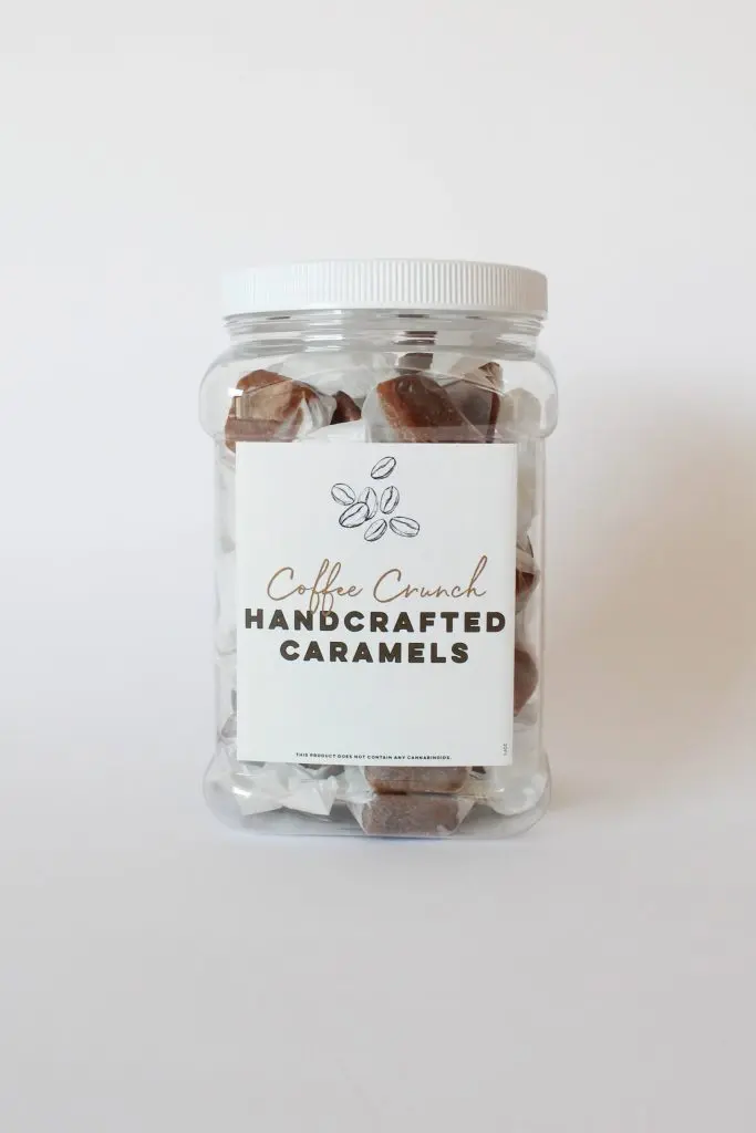 Coffee Crunch THC/CBD Free Caramel 1ct