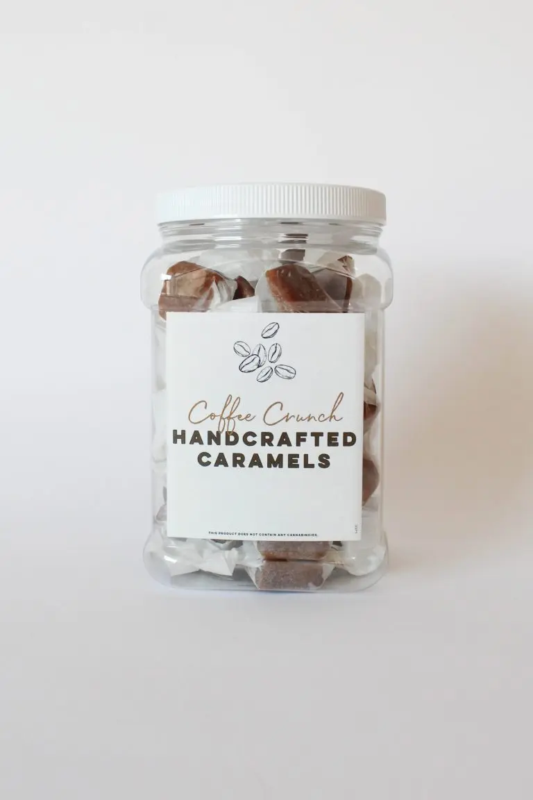 Coffee Crunch THC/CBD Free Caramel 1ct THC chocolate