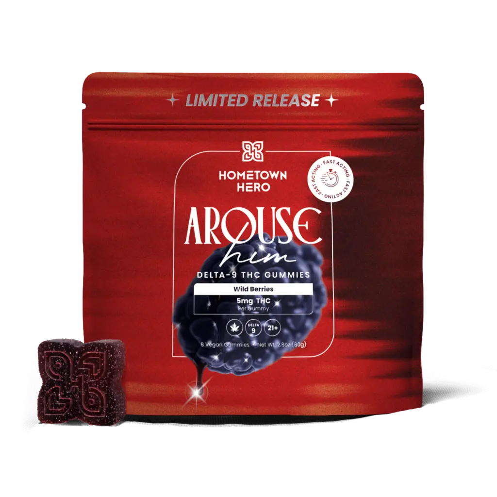 Him Arouse Wild Berry Delta 9 Gummies - 5mg (8ct) THC edible