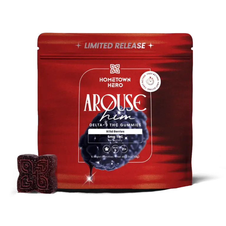 Him Arouse Wild Berry Delta 9 Gummies - 5mg (8ct) THC gummies