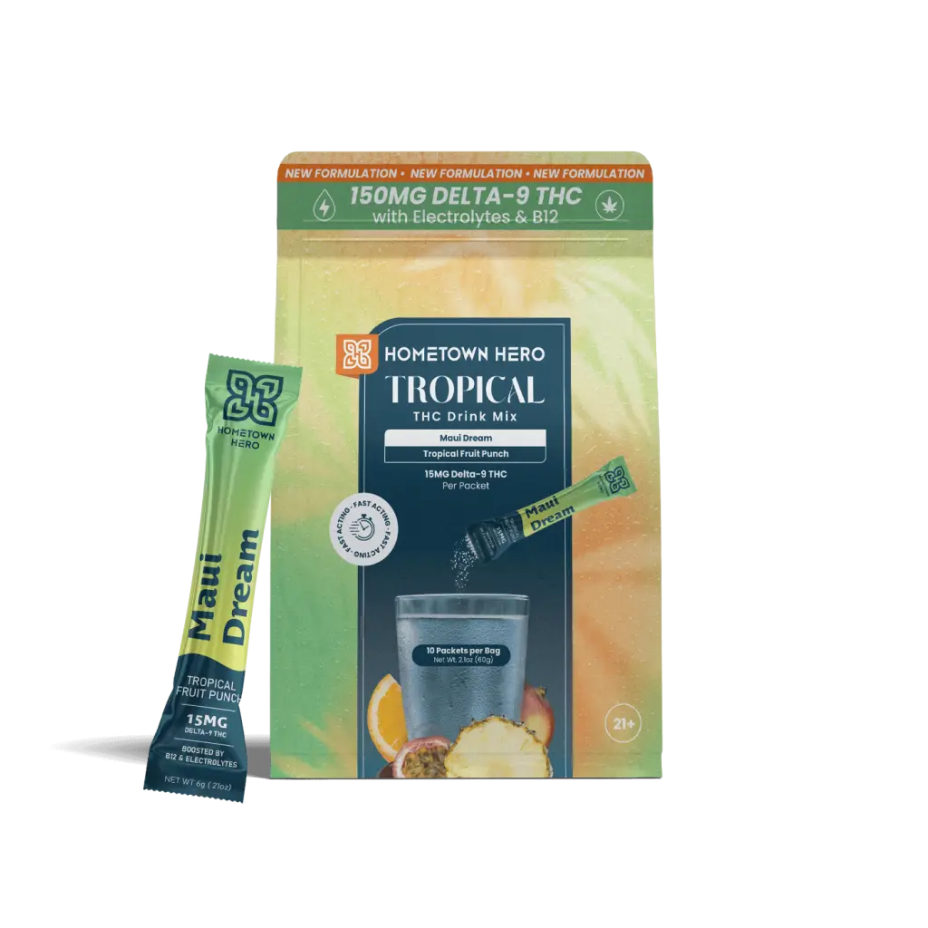 Maui Dream Delta 9 Drink Mix - 15mg (10ct) THC edible