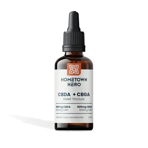 CBDA + CBGA + CBD + CBG Tincture - 600mg Each (30ml)