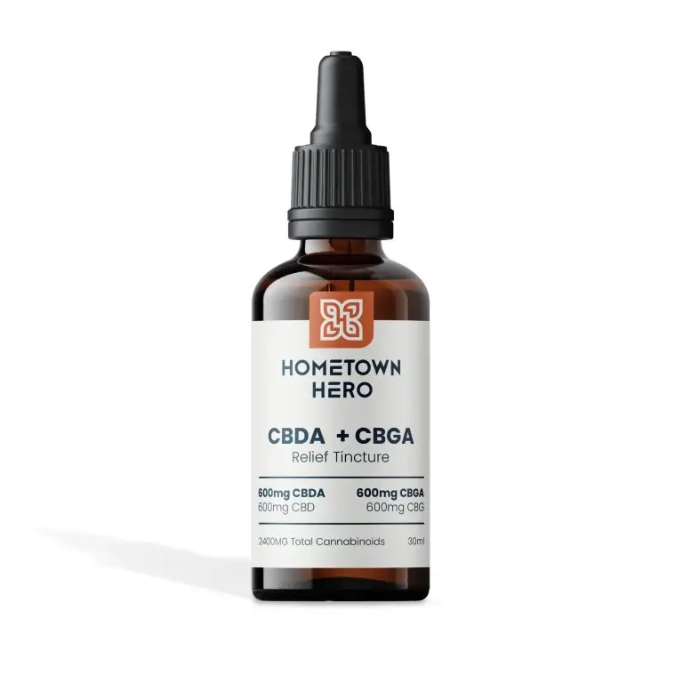 CBDA + CBGA + CBD + CBG Tincture - 600mg Each (30ml) CBD product