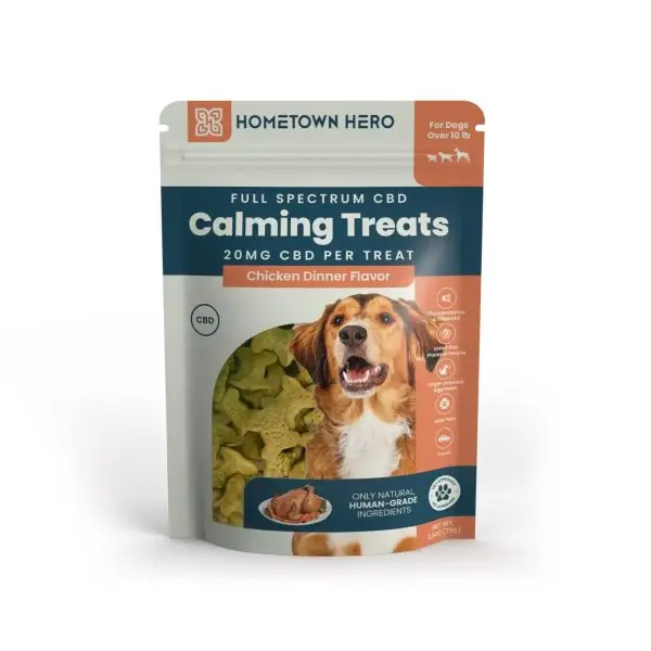 Chicken Dinner Full Spectrum CBD Dog Treats - 20mg