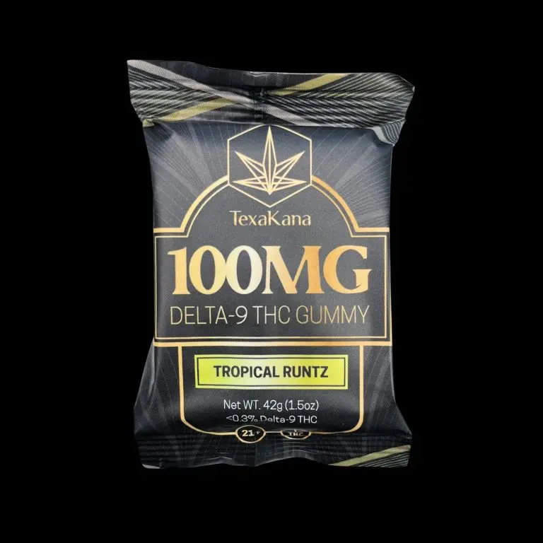 Tropical Runtz Delta 9 Gummy - 100mg, Hybrid (1ct)