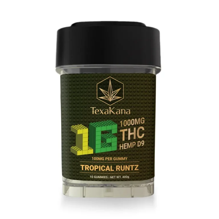 Tropical Runtz Delta 9 Gummies - 100mg, Hybrid (10ct)