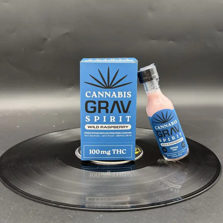 Wild Raspberry Cannabis Spirit Shot 100mg