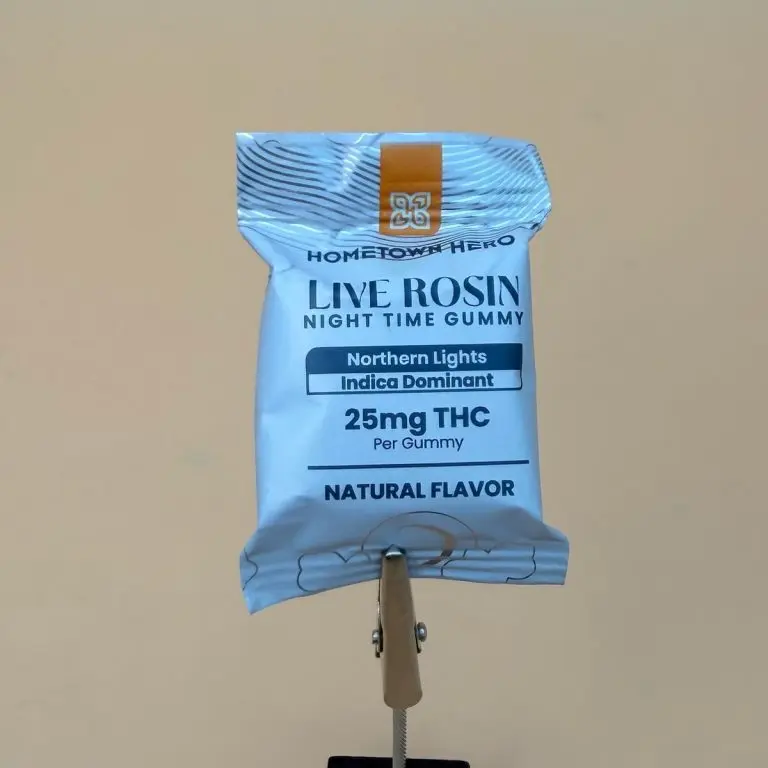 Northern Lights Live Rosin Delta 9 Gummy, 25mg, 1 Count