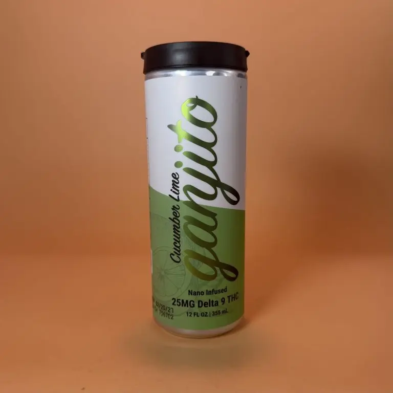 TexaKana Cucumber Lime Ganjito Delta 9 THC Drink, 25mg