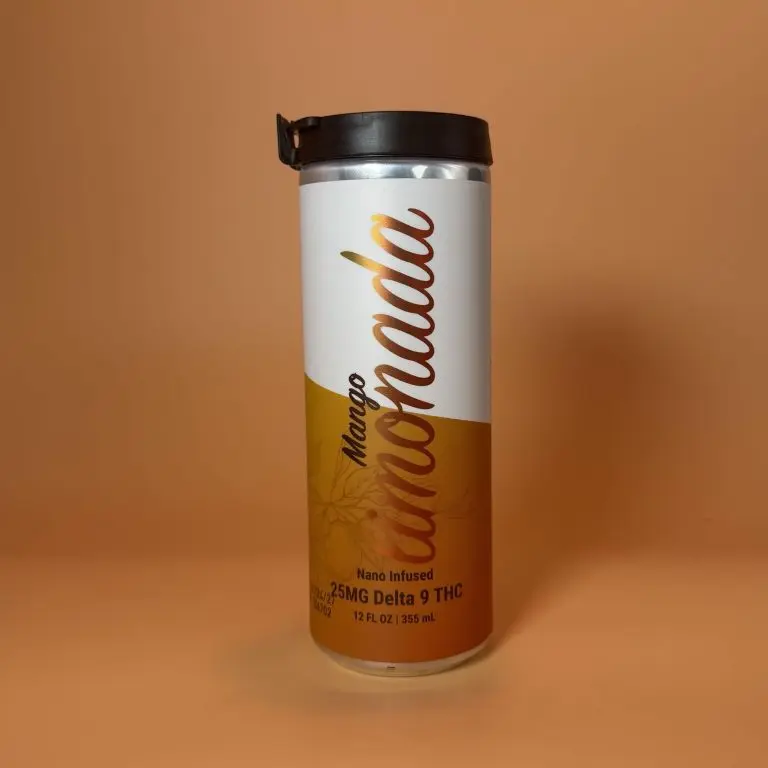 TexaKana Mango Limonada Delta 9 THC Drink, 25mg