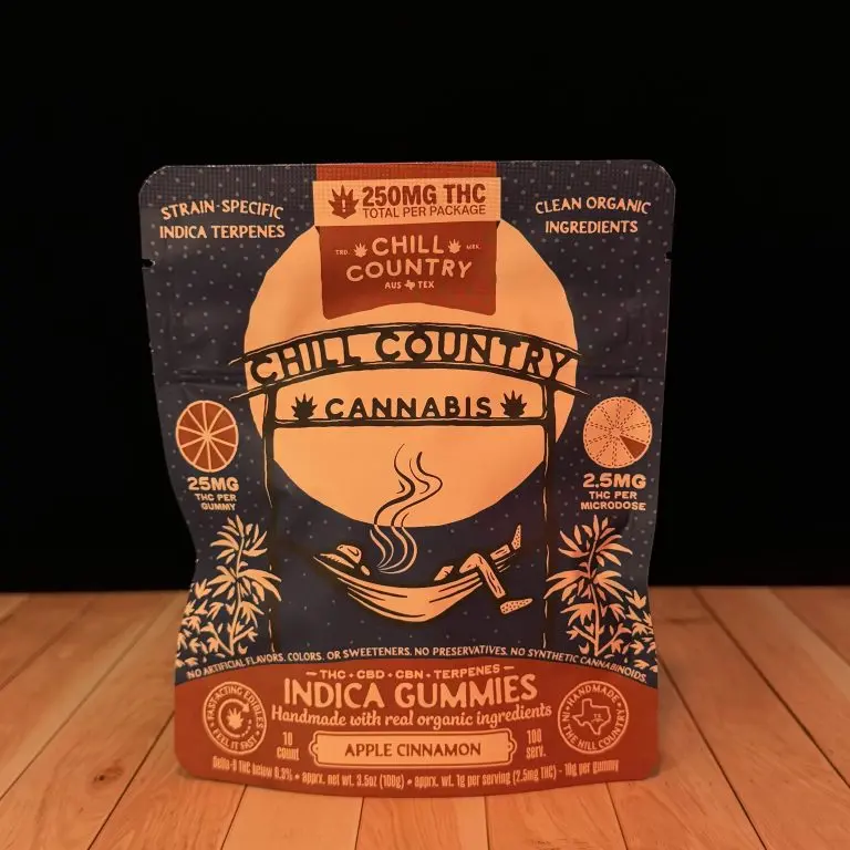 Chill Country Apple Cinnamon Delta 9 Gummy, 25mg