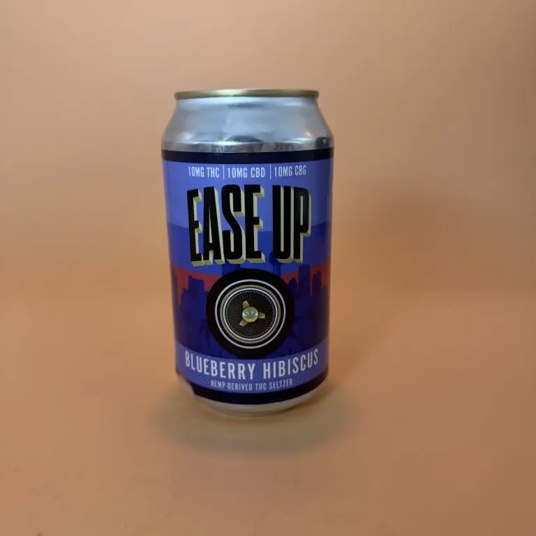 Ease Up Blueberry Hibiscus THC Drink, 10mg